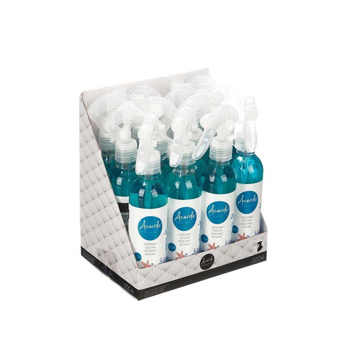 Désodorisant Acorde Océan 200 ml (12 Unités)